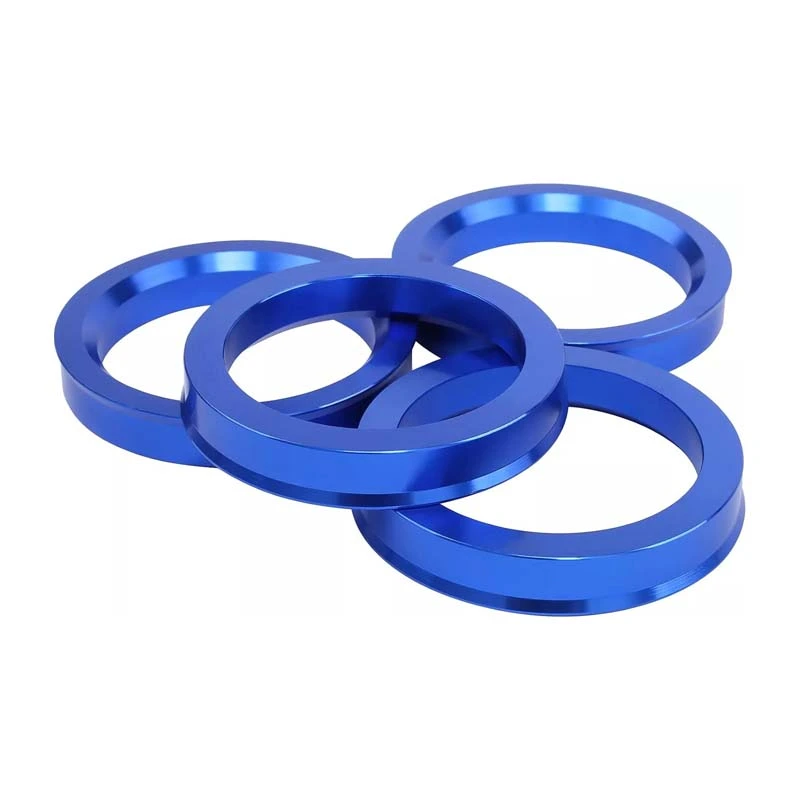 Blauer Aluminiumlegierung Hub zentriertes Ring